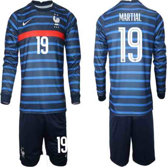 Mens France Long Soccer Jerseys 023